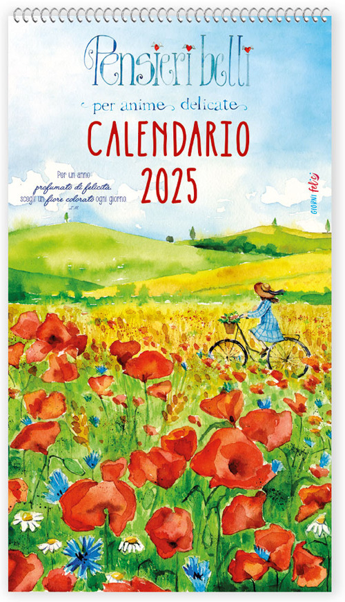 Libro Pensieri belli per anime delicate. Calendario 2025 di  - ean 9788826208251 - Edizioni del Baldo