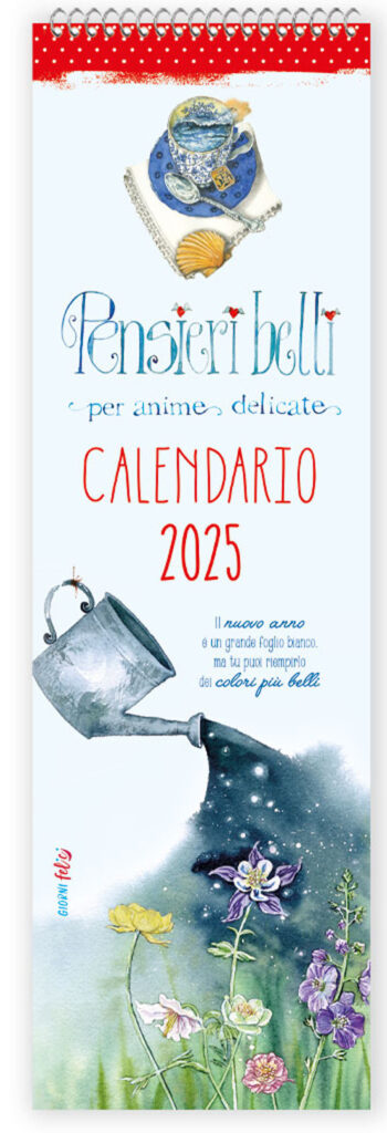 Libro Pensieri belli per anime delicate. Calendario 2025 di  - ean 9788826208275 - Edizioni del Baldo