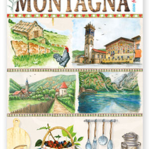 Libro Con le ricette delle nostre montagne. Calendario di montagna 2025 di  - ean 9788826208282 - Edizioni del Baldo
