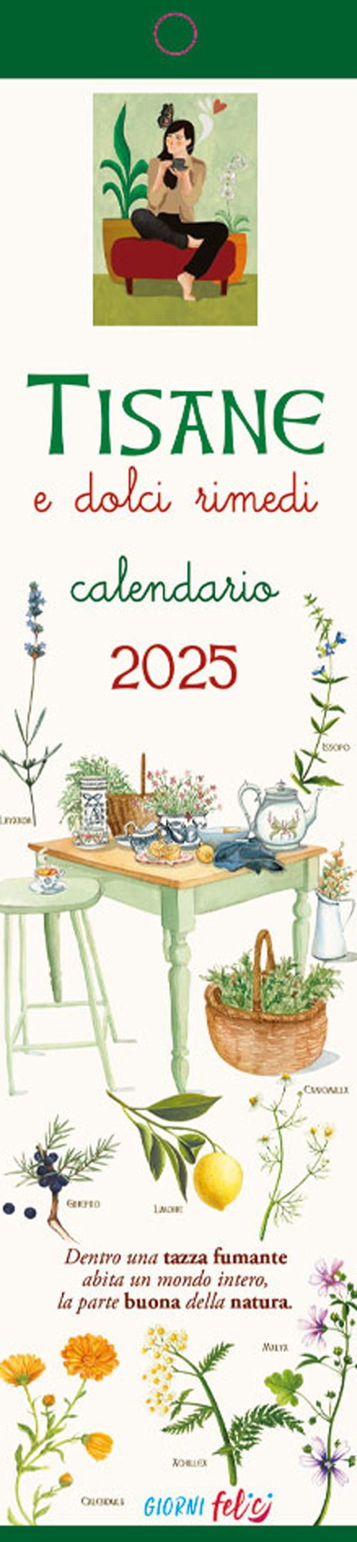Libro Tisane e dolci rimedi. Calendarietto 2025 di  - ean 9788826208299 - Edizioni del Baldo