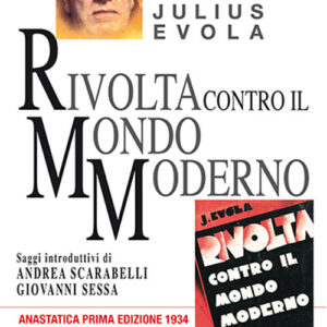 Libro Rivolta contro il mondo moderno (rist. anast. 1934) di Julius Evola - ean 9788827233467 - Edizioni Mediterranee