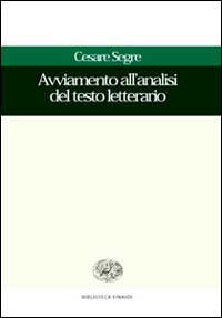 Libro - Avviamento all'analisi del testo letterario - ISBN 9788806131579