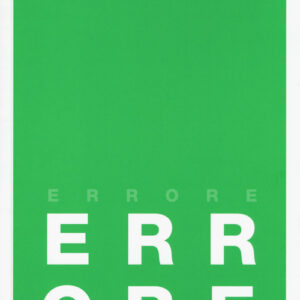 Libro - Errore - ISBN 9788815285201