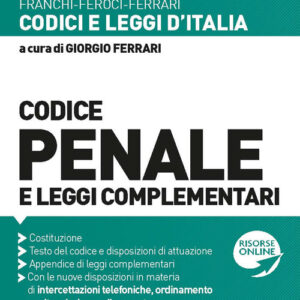 Libro - Codice penale e leggi complementari. Ediz. minore - ISBN 9788820395544