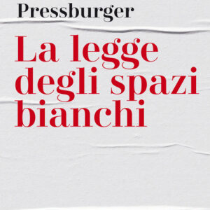 Libro - La legge degli spazi bianchi - ISBN 9788821110207