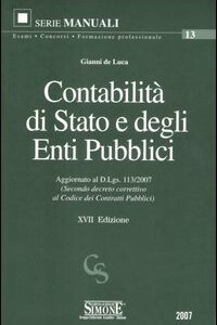 Libro - Contabilità di Stato e degli enti pubblici - ISBN 9788824471954