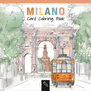 Libro - Milano. Card coloring book. Ediz. italiana e inglese - ISBN 9788832142396