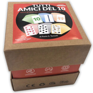 Libro - Tutti amici del 10. Gioco di carte per allenare l'integrazione al 10 - ISBN 9788832861594