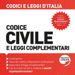Libro - Codice civile e leggi complementari 2021. Ediz. minor - ISBN 9788836003044