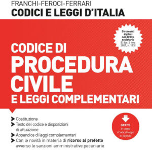 Libro - Codice di procedura civile e leggi complementari 2022 - ISBN 9788836009084