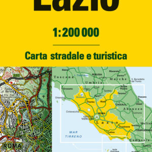 Libro - Lazio 1:200.000. Carta stradale e turistica - ISBN 9788836569038