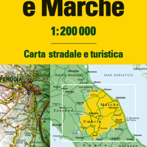 Libro - Umbria, Marche 1:200.000 - ISBN 9788836573455