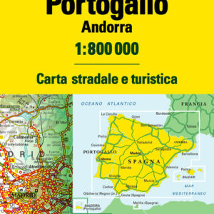 Libro - Spagna, Portogallo, Andorra 1:800.000. Carta stradale e turistica - ISBN 9788836578030