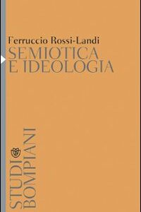 Libro - Semiotica e ideologia - ISBN 9788845269189