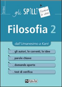 Libro - Filosofia. Vol. 2: Dall'umanesimo a Kant - ISBN 9788848301688