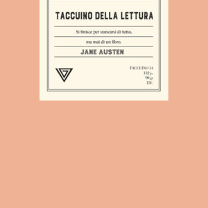 Libro - Taccuino della lettura - ISBN 9788860047243