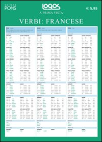 Libro - A prima vista verbi: francese - ISBN 9788879408356