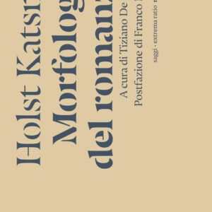 Libro - Morfologia del romanzo - ISBN 9791254800591