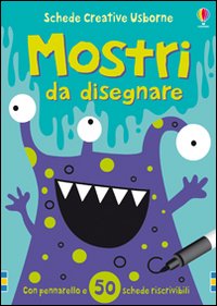 Libro Mostri da disegnare di Fiona Watt - ean 9781409515142 - Usborne