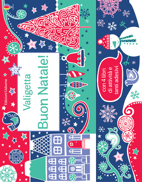Libro Valigetta Buon Natale! Con adesivi di  - ean 9781409584414 - Usborne