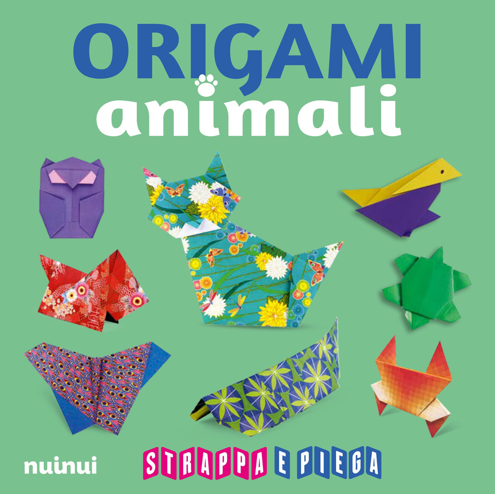 Libro Origami animali. Strappa e piega di  - ean 9782889752195 - Nuinui