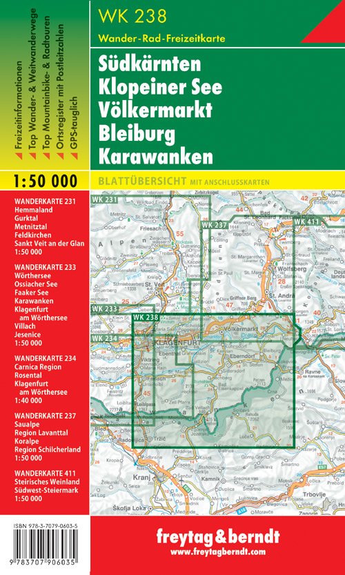 Libro Jauntal Klopeiner See Wolkerma di  - ean 9783707906035 - Freytag & Berndt