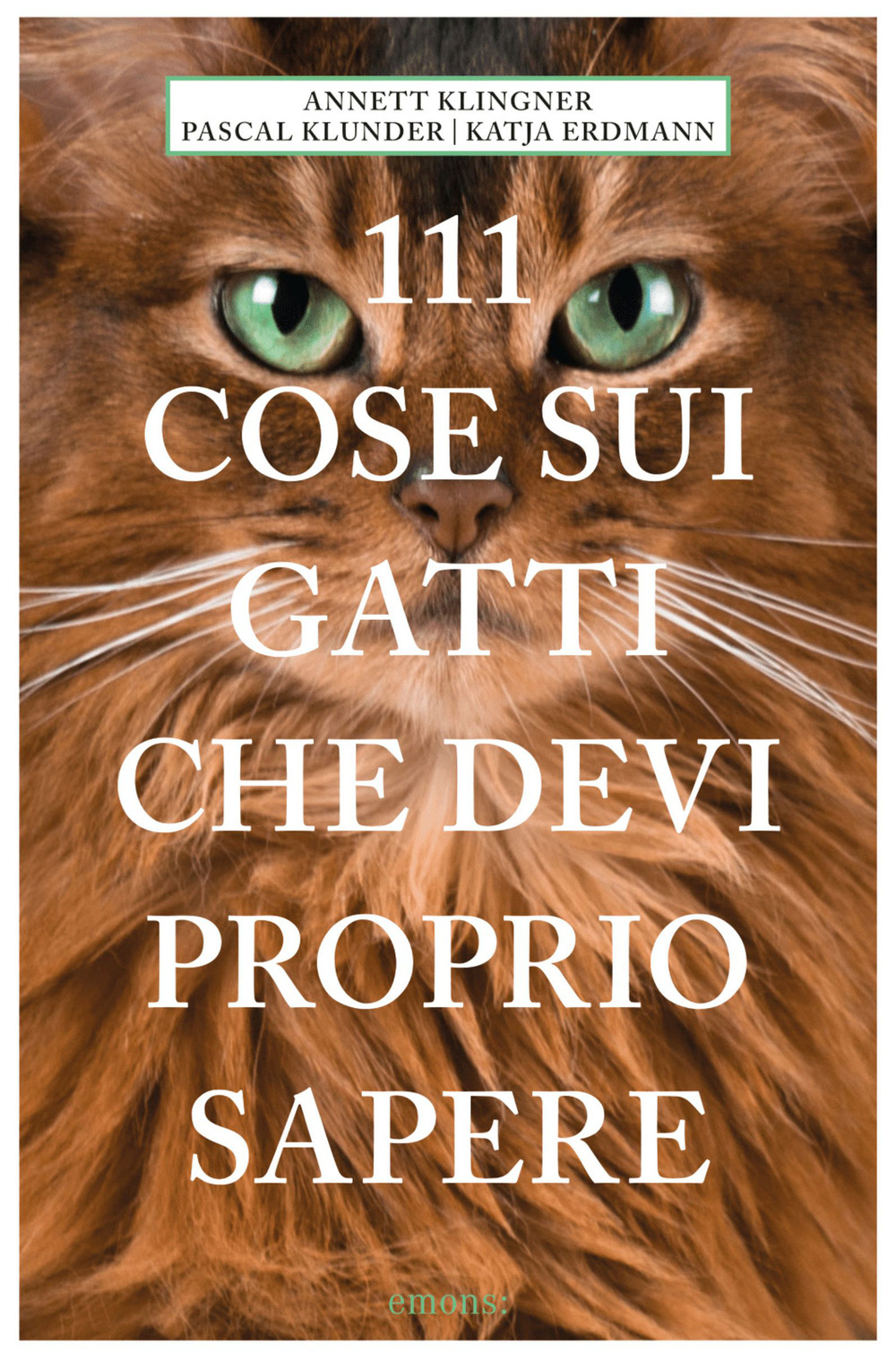 Libro 111 cose sui gatti che devi proprio sapere di Annett Klingner; Pascal Klunder; Katja Erdmann - ean 9783740819880 - Emons Edizioni