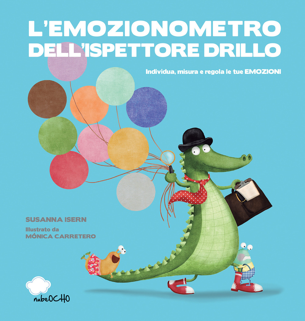 Libro emozionometro dell'ispettore Drillo. Individua