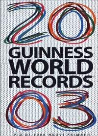 Libro Guinness World Records 2003 di  - ean 9788804502999 - Mondadori