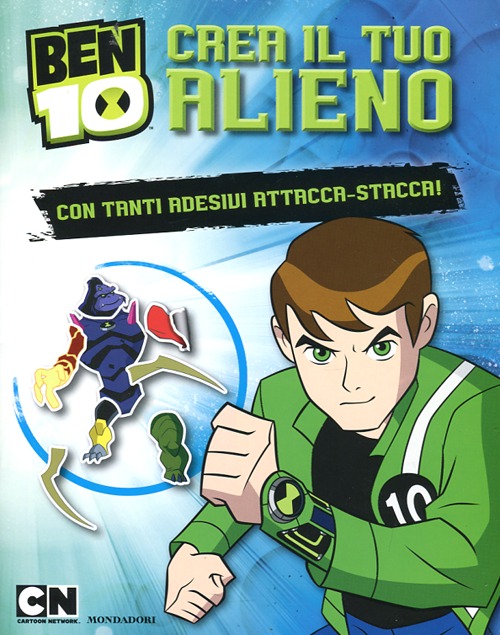 Libro Ben 10. Crea il tuo alieno. Con adesivi di  - ean 9788804618553 - Mondadori