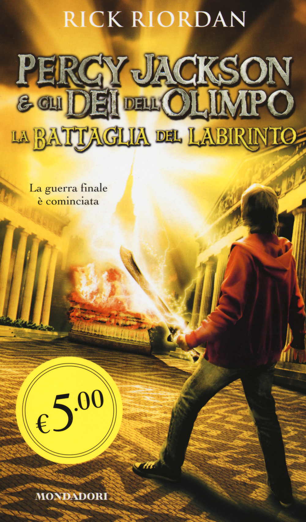 Libro battaglia del labirinto. Percy Jackson e gli dei dell'Olimpo di Rick Riordan - ean 9788804644668 - Mondadori
