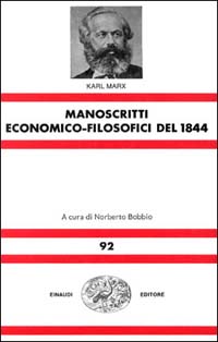 Libro Manoscritti economico-filosofici del 1844 di Karl Marx - ean 9788806004972 - Einaudi