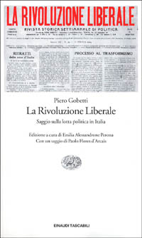Libro rivoluzione liberale di Piero Gobetti - ean 9788806136420 - Einaudi