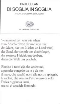 Libro Di soglia in soglia di Paul Celan - ean 9788806137793 - Einaudi