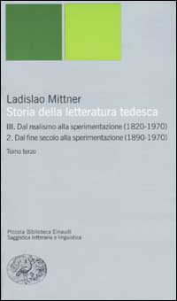 Libro Storia della letteratura tedesca di Ladislao Mittner - ean 9788806163150 - Einaudi