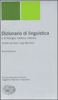 Libro Dizionario di linguistica e di filologia