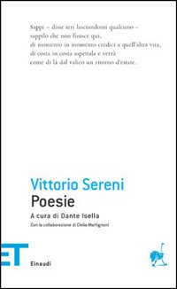 Libro Poesie di Vittorio Sereni - ean 9788806174392 - Einaudi