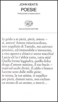 Libro Poesie di John Keats - ean 9788806561925 - Einaudi