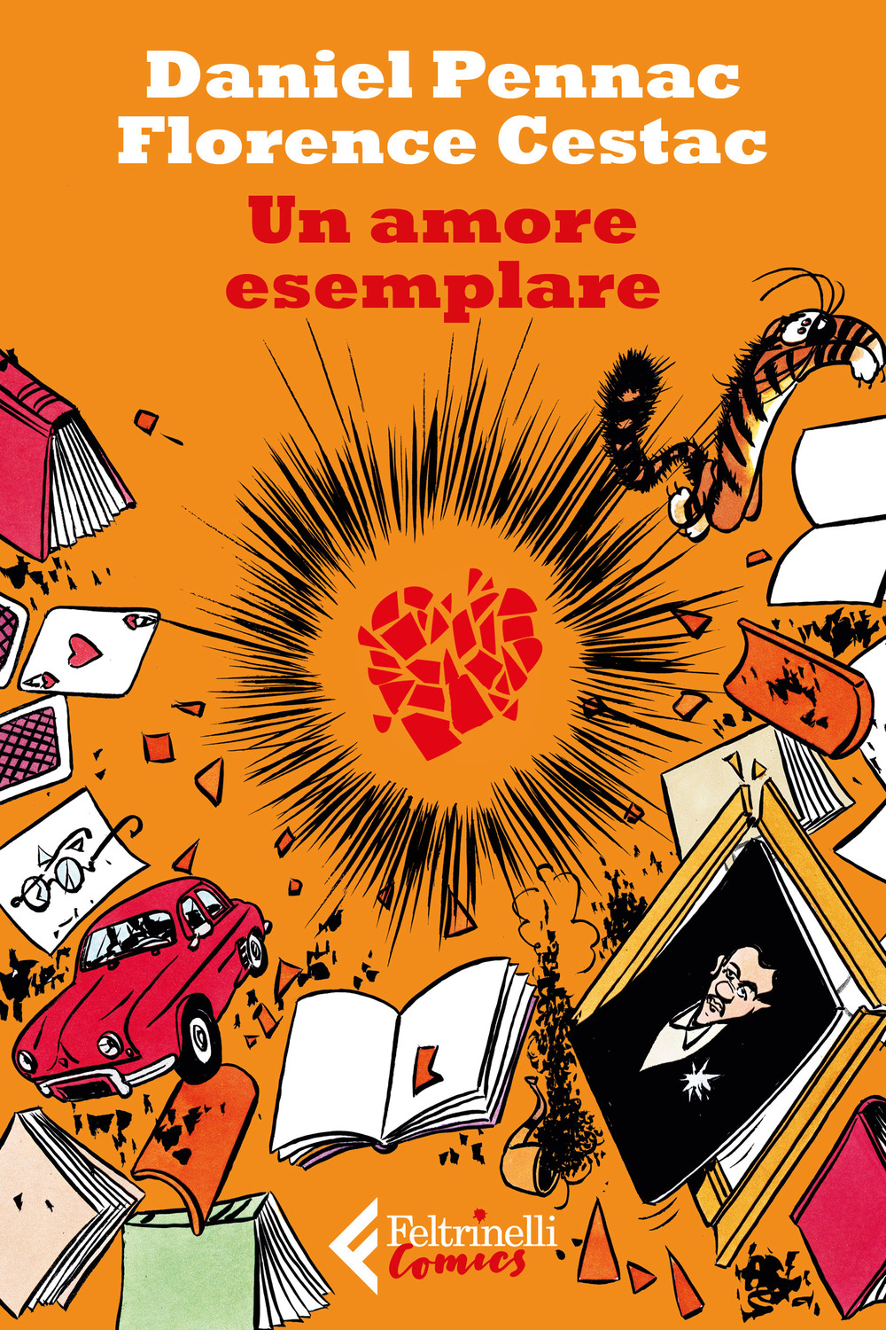 Libro amore esemplare di Daniel Pennac; Florence Cestac - ean 9788807550010 - Feltrinelli