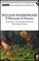 Libro mercante di Venezia. Testo originale a fronte di William Shakespeare - ean 9788807820380 - Feltrinelli