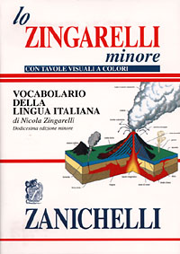 Libro Zingarelli minore. Vocabolario della lingua italiana. Con tavole visuali a colori di Nicola Zingarelli - ean 9788808003195 - Zanichelli