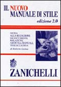Libro nuovo manuale di stile. Guida alla redazione di documenti