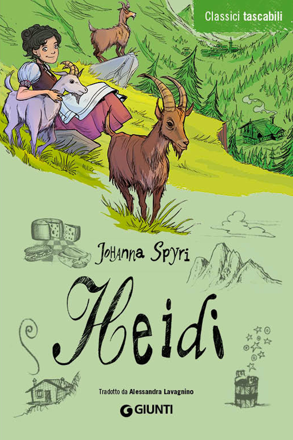 Libro Heidi di Johanna Spyri - ean 9788809768659 - Giunti Editore