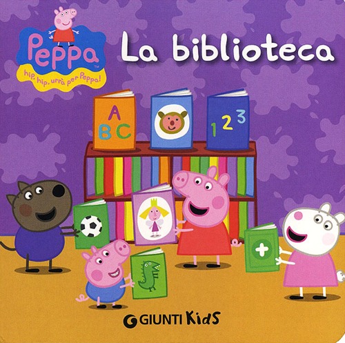 Libro biblioteca. Peppa Pig. Hip hip urrà per Peppa! di Silvia D'Achille - ean 9788809787872 - Giunti Kids