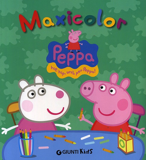 Libro Peppa maxicolor di Silvia D'Achille - ean 9788809788855 - Giunti Kids