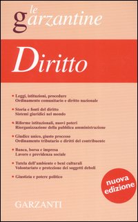 Libro Diritto di  - ean 9788811504924 - Garzanti