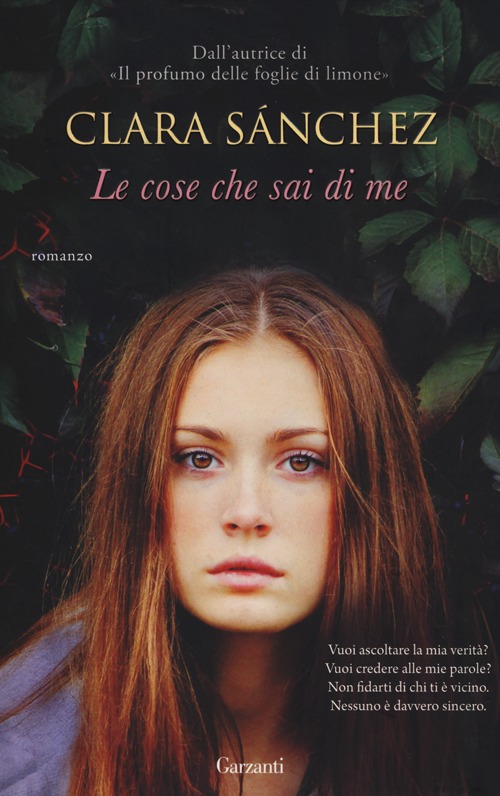 Libro cose che sai di me di Clara Sánchez - ean 9788811687566 - Garzanti