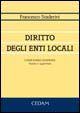 Libro Diritto negli enti locali di Francesco Staderini - ean 9788813268145 - CEDAM