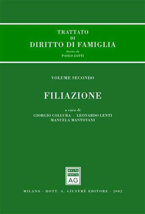 Libro Trattato di diritto di famiglia di Paolo Zatti - ean 9788814094026 - Giuffrè