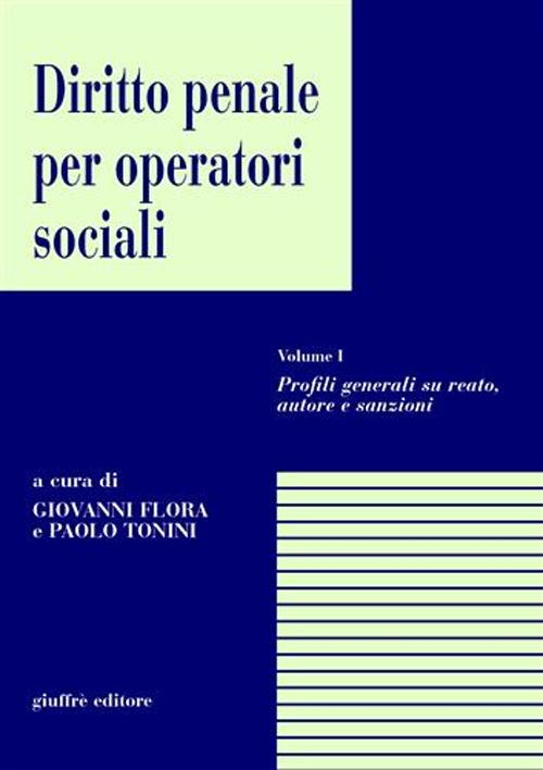 Libro Diritto penale per operatori sociali di  - ean 9788814098079 - Giuffrè